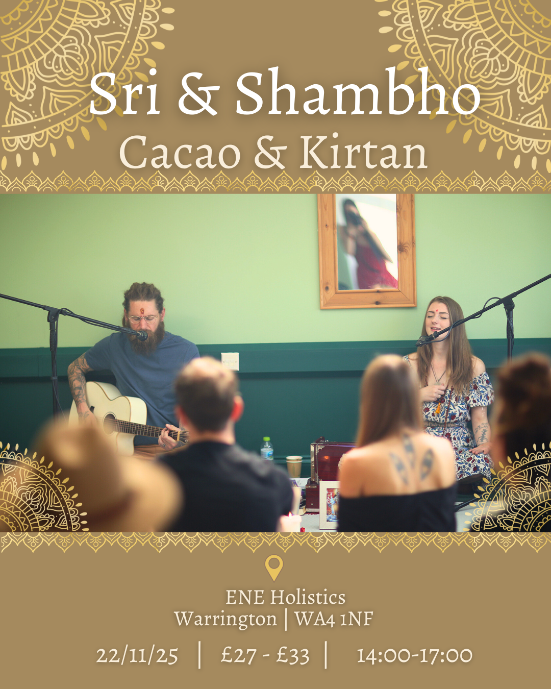 Kirtan and Ceremonial Cacao Gathering