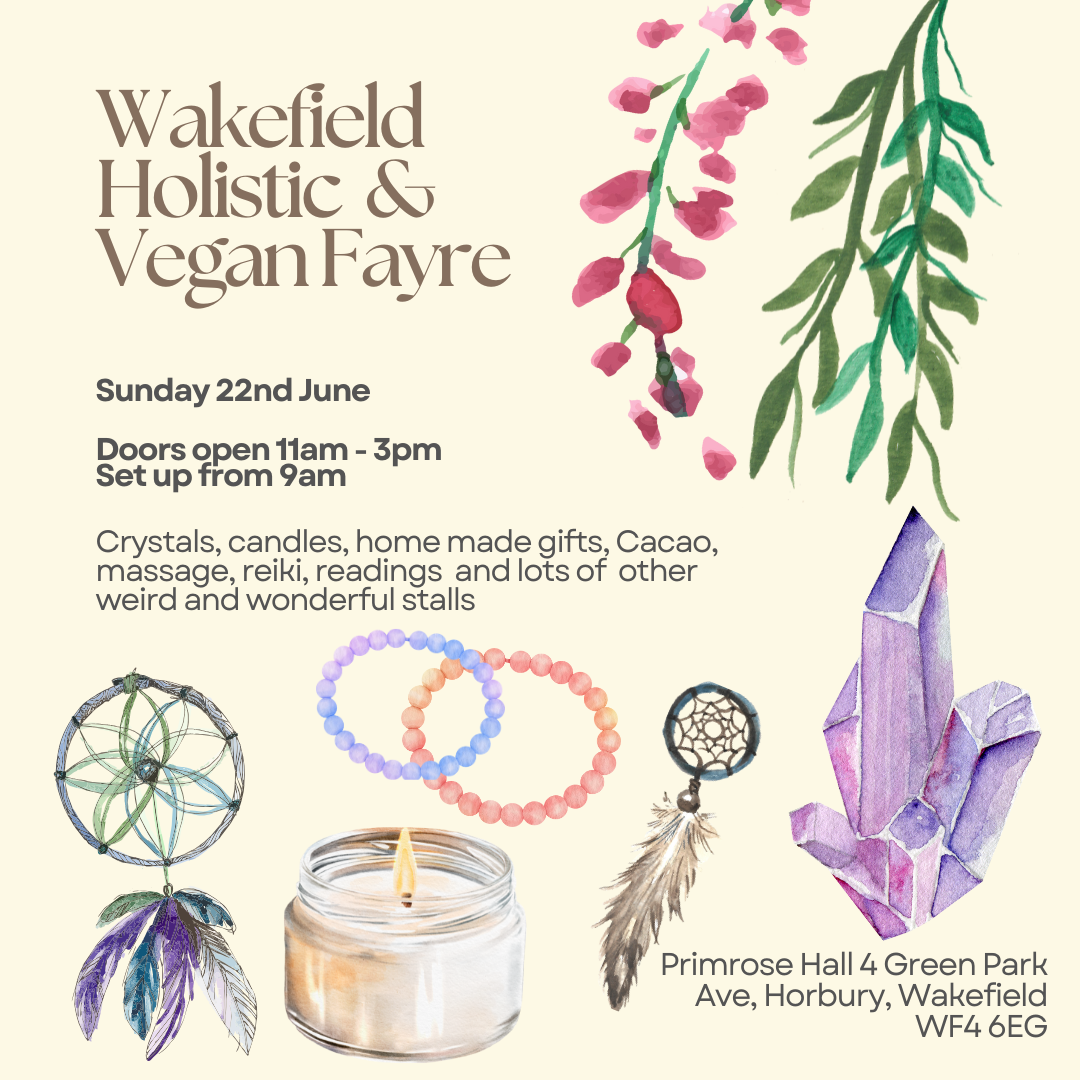 Wakefield Holistic & Vegan Stall Fayre June