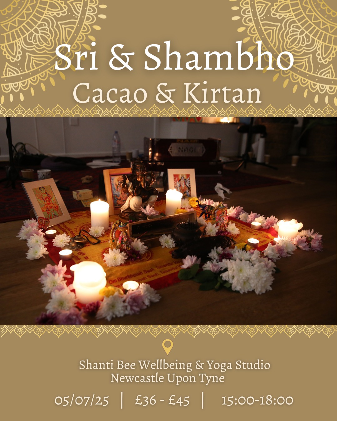 Kirtan & Cacao - Shanti Bee Wellbeing & Yoga Studio