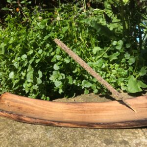 Wooden Boat Incense Holder