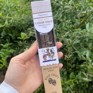 Vijayshree Cedar Sage  Smudging Resin Sticks
