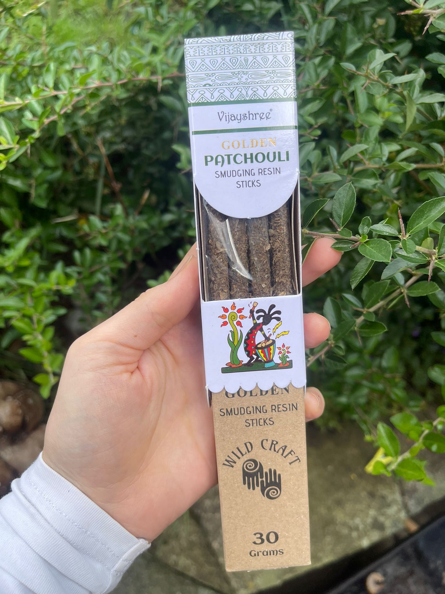 Vijayshree Patchouli Smudging Resin Sticks