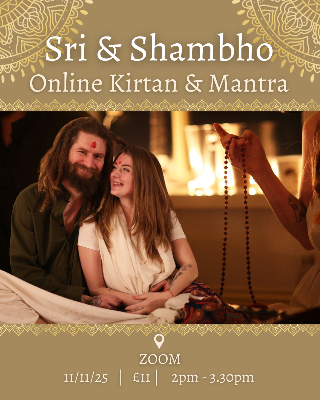 Online Monthly Kirtan