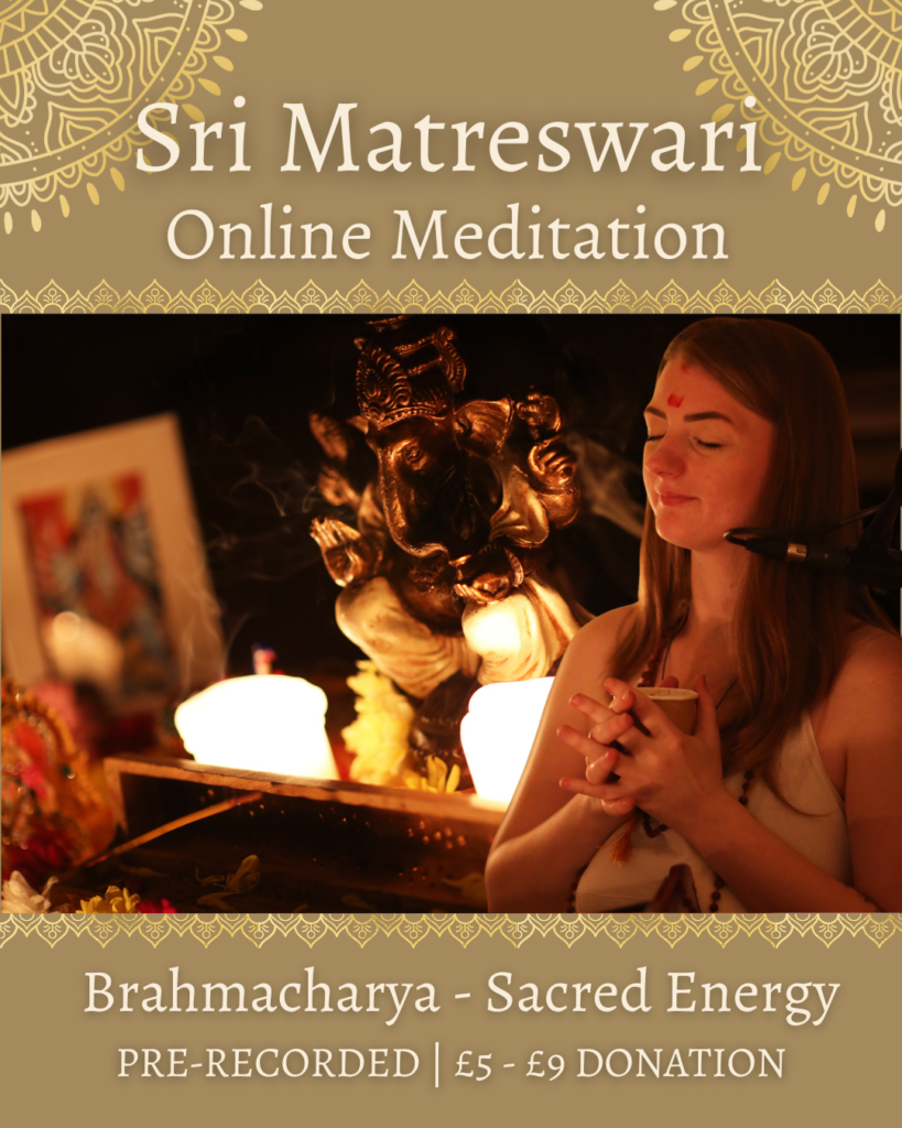 Meditation with Sri Matreswari